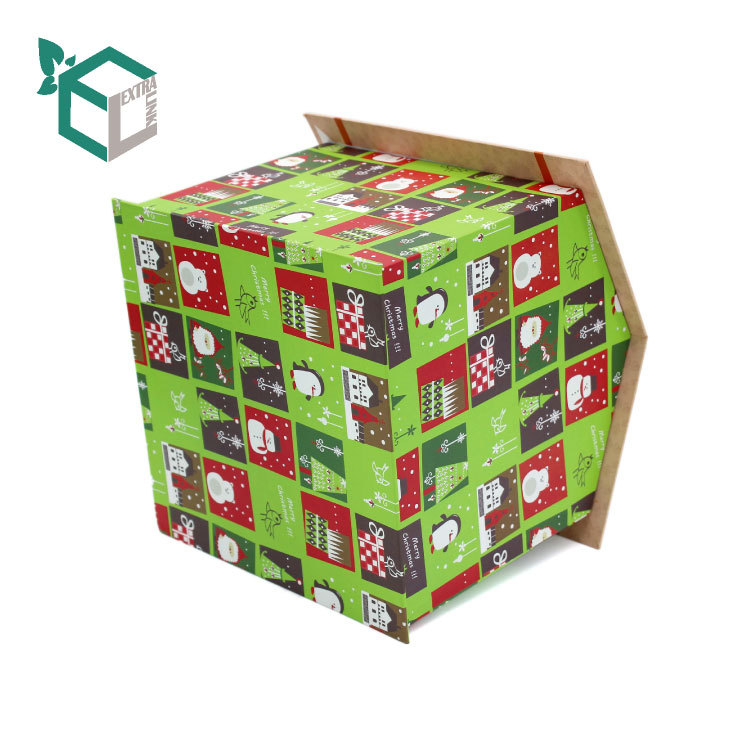 工廠專業(yè)定制創(chuàng)意設計小房子形狀禮品盒 精致圣誕禮物包裝與代理服務